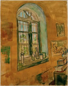 アトリエフェンスター 作： Vincent van Gogh